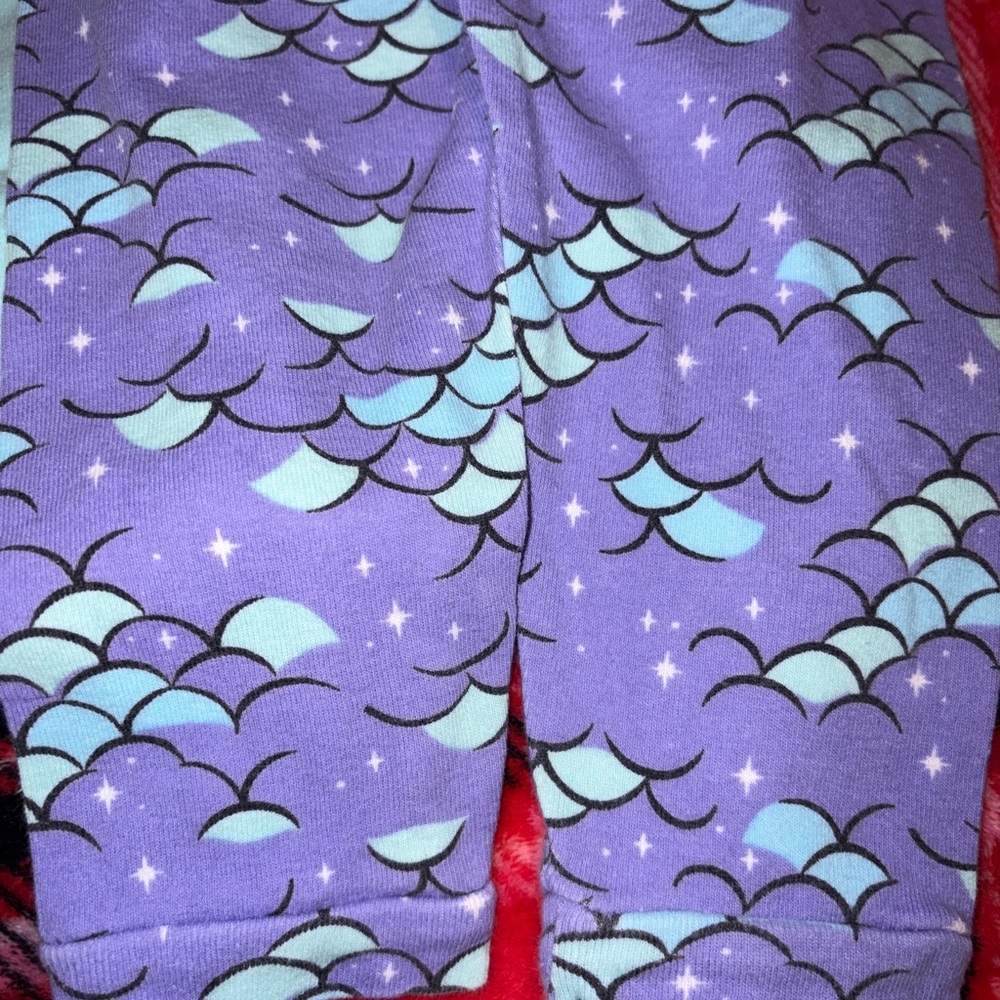 Gabby Dollhouse 2 PIECE Pajama Set Charming Cat in Mint and Lavender - Picture 7 of 8